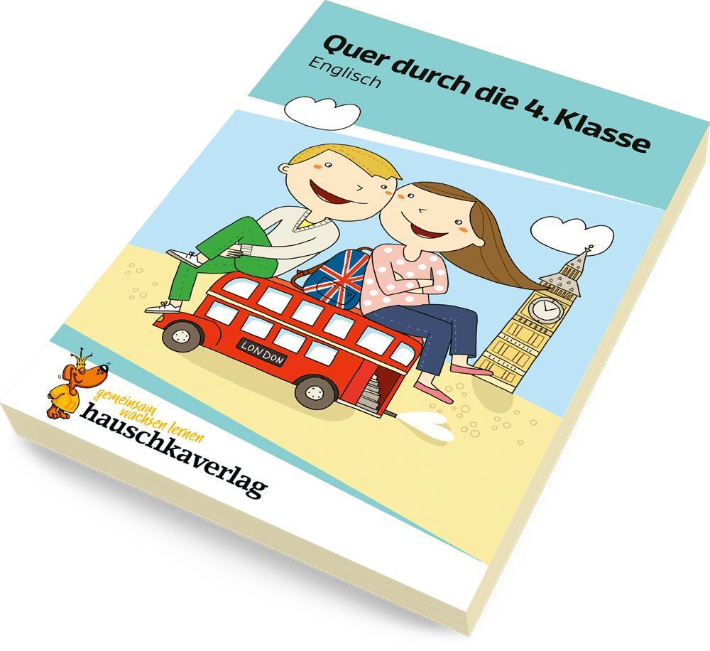 Bild: 9783881006743 | Quer durch die 4. Klasse, Englisch - A5-Übungsblock | Helena Heiß