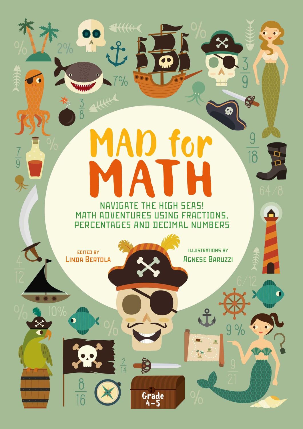 Cover: 9781684810499 | Mad for Math: Navigate the High Seas | A Math Book For Kids | Bertola