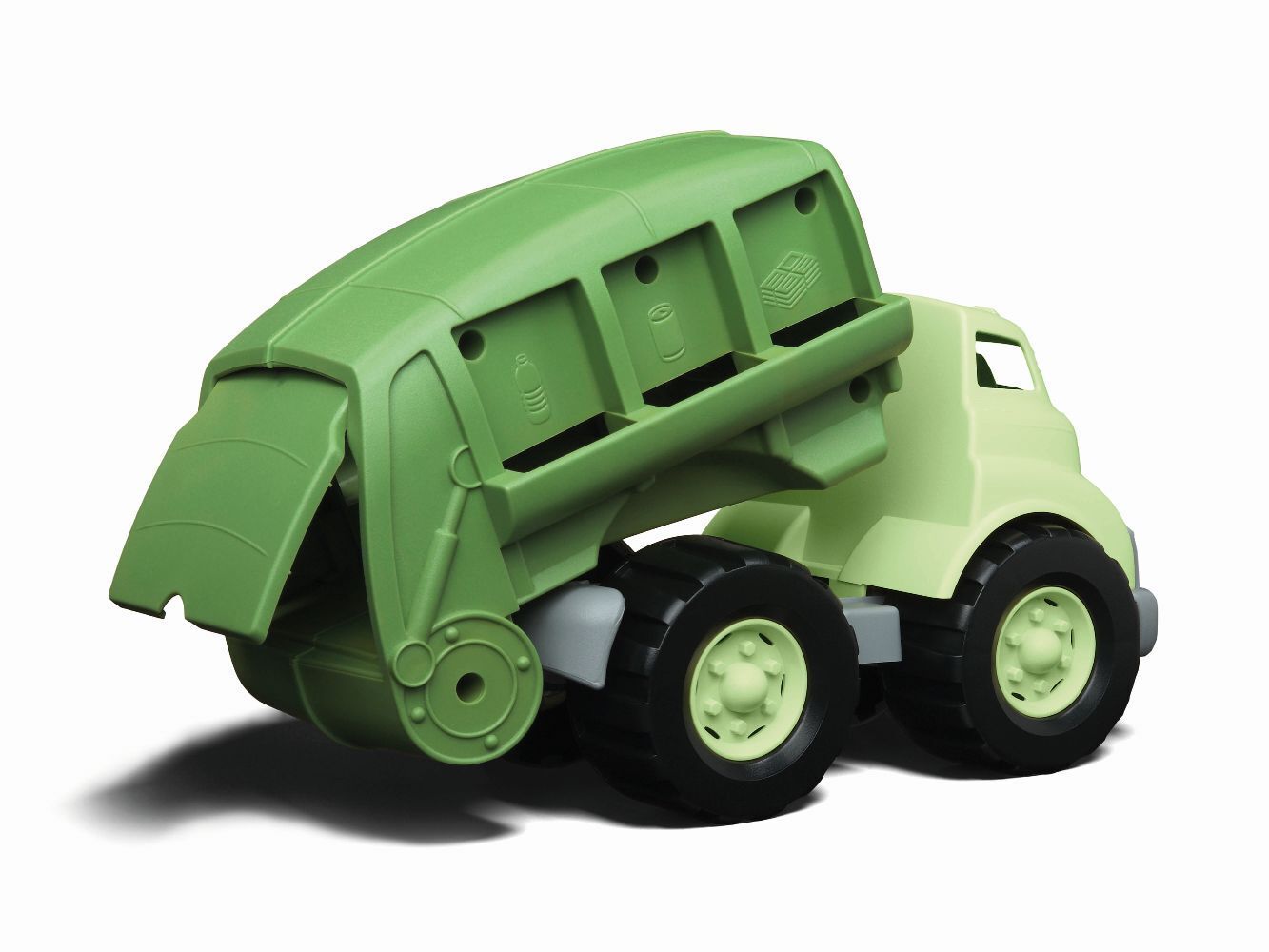 Bild: 793573550316 | GREENTOYS - Müllwagen für Recycling grün | Stück | 2023 | GREENTOYS