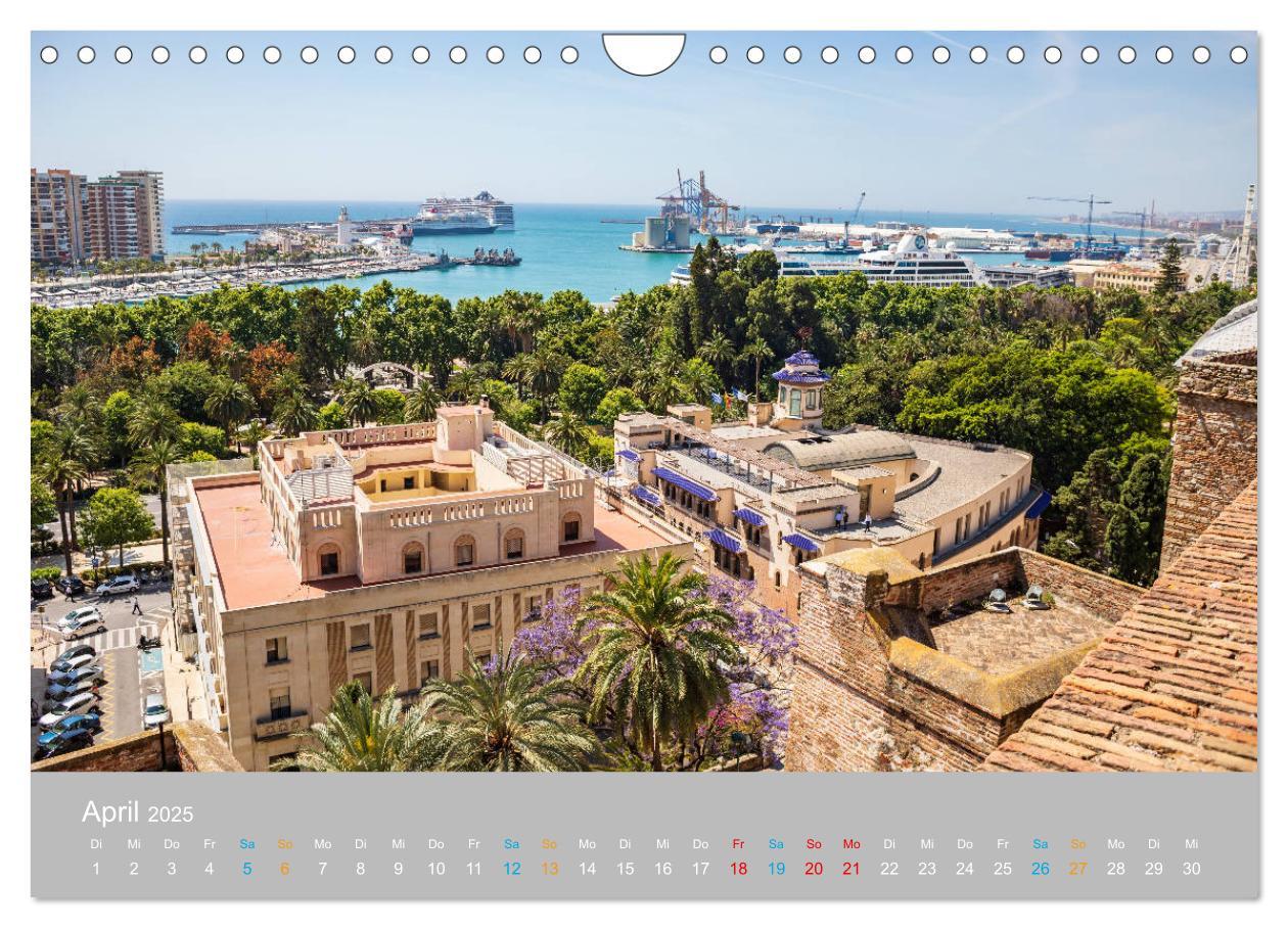 Bild: 9783435231492 | Malaga - andalusische Mittelmeerküste (Wandkalender 2025 DIN A4...