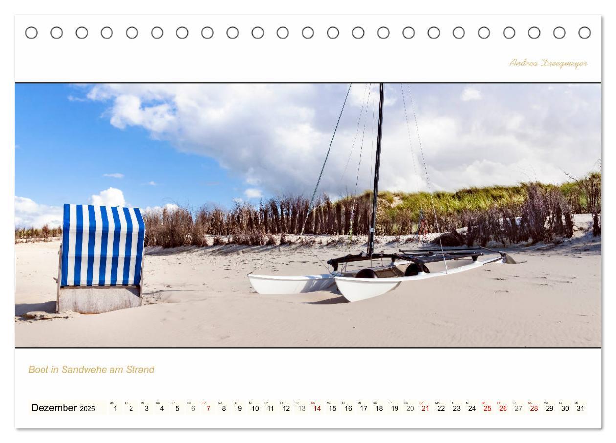 Bild: 9783435246656 | NORDERNEY PANORAMA (Tischkalender 2025 DIN A5 quer), CALVENDO...