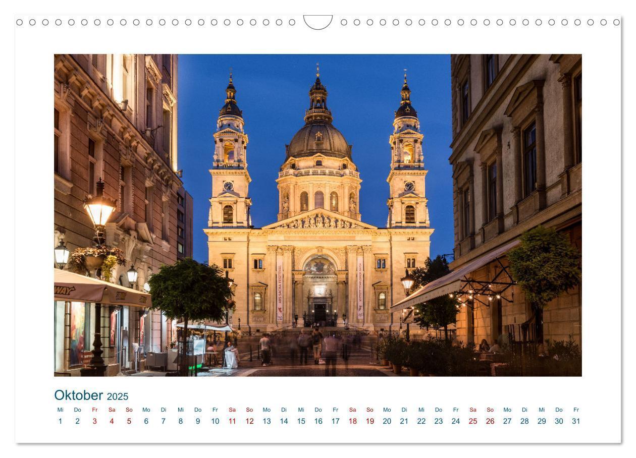 Bild: 9783383816192 | Budapest: zwischen Parlamentsgebäude und Burgpalast (Wandkalender...