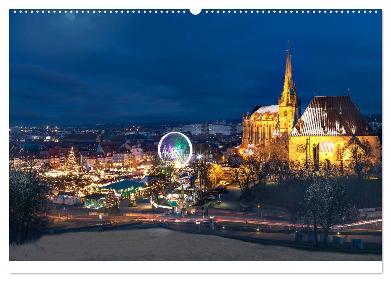 Bild: 9783435320707 | Erfurt - Stadt der Türme (Wandkalender 2025 DIN A2 quer), CALVENDO...