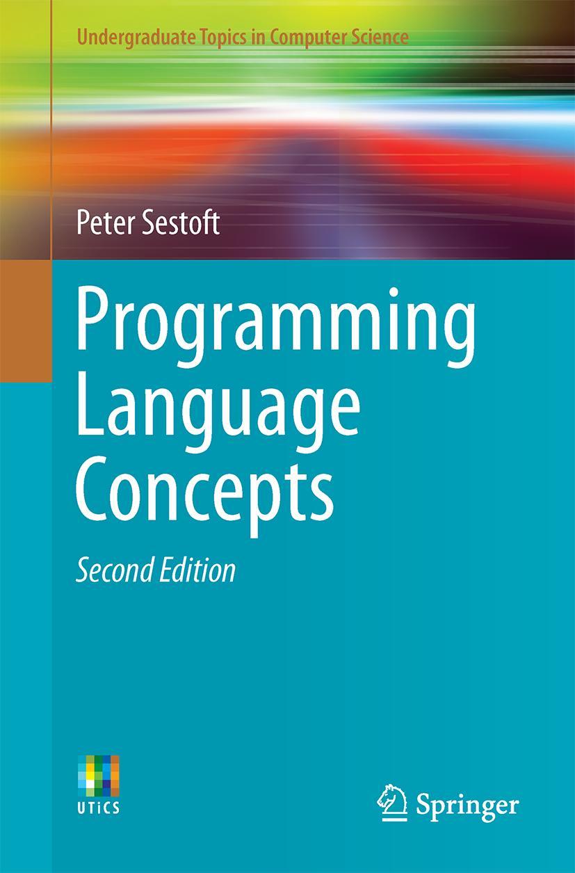 Cover: 9783319607887 | Programming Language Concepts | Peter Sestoft | Taschenbuch | xv