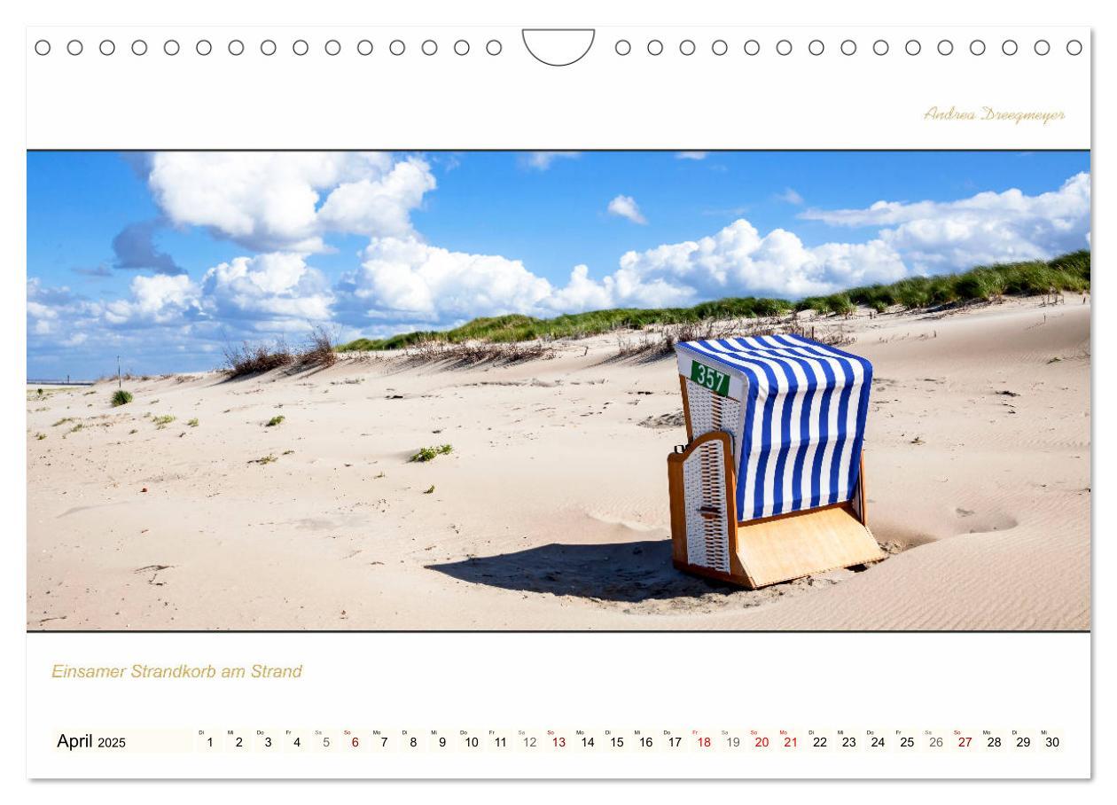 Bild: 9783435248025 | NORDERNEY PANORAMA (Wandkalender 2025 DIN A4 quer), CALVENDO...