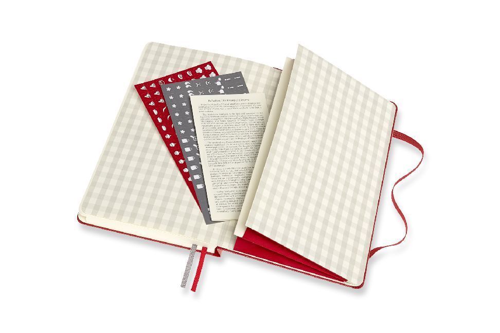 Bild: 8058647620213 | Moleskine Passion Journal Large/A5, Rezept, Hard Cover, Rot | Buch