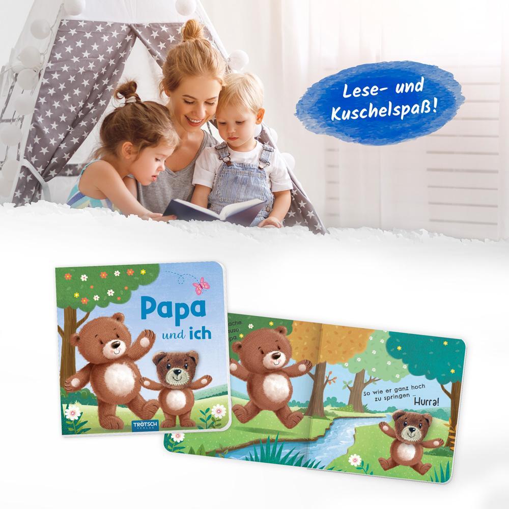 Bild: 9783988021540 | Trötsch Fingerpuppenbuch Papa und ich | Trötsch Verlag GmbH &amp; Co. KG