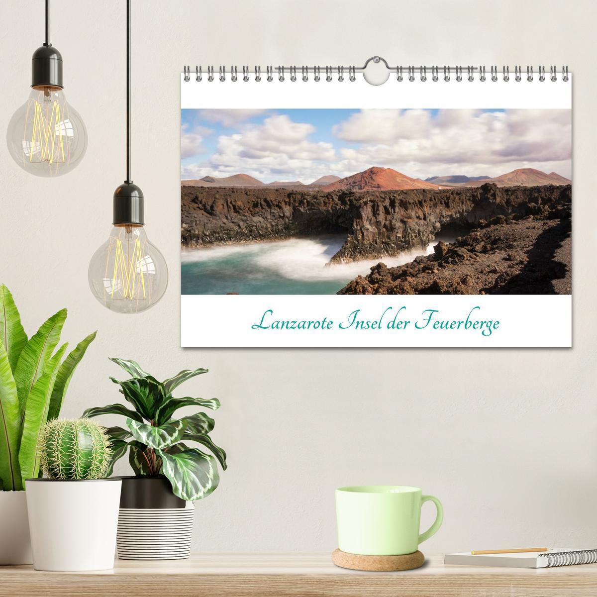 Bild: 9783435509027 | Lanzarote - Insel der Feuerberge (Wandkalender 2025 DIN A4 quer),...