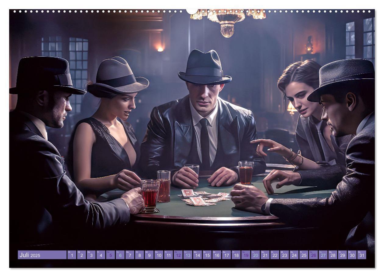 Bild: 9783383875458 | Die Welt der Pokerspieler (Wandkalender 2025 DIN A2 quer), CALVENDO...