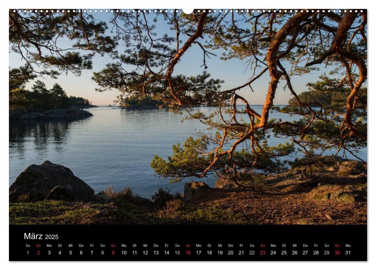 Bild: 9783435535019 | Schweden im Wechsel der Jahreszeiten (Wandkalender 2025 DIN A2...