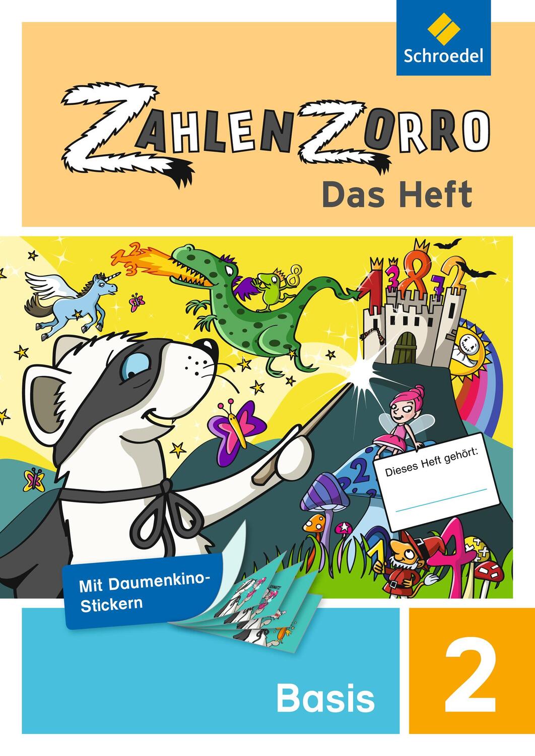 Cover: 9783507140240 | Zahlenzorro - Das Heft. Basisheft 2 | Broschüre | 64 S. | Deutsch