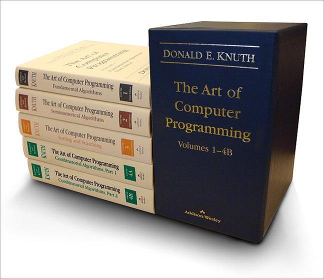 Cover: 9780137935109 | Art of Computer Programming, The, Volumes 1-4B, Boxed Set | Buch