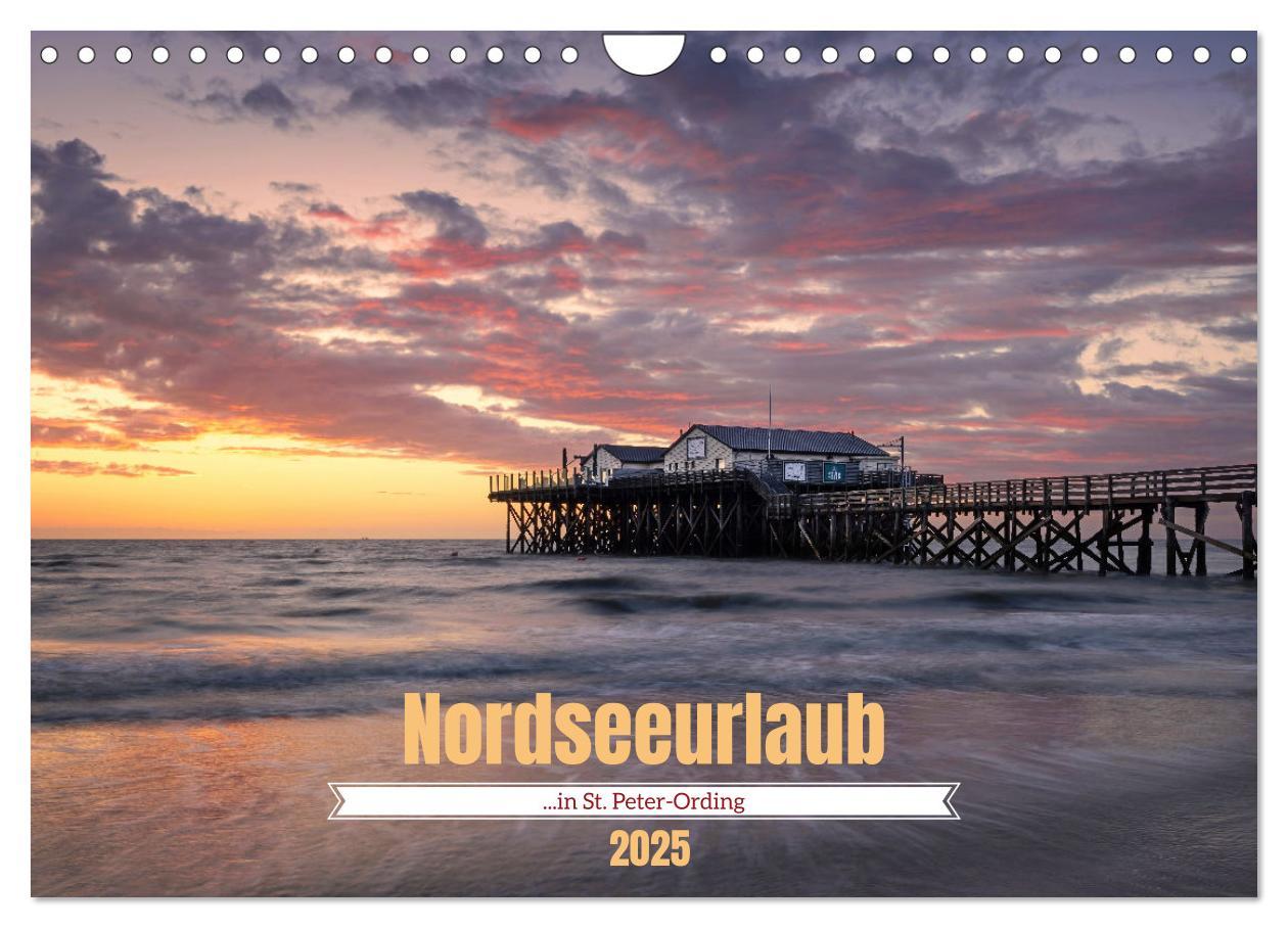 Cover: 9783383848315 | Nordseeurlaub in St. Peter-Ording (Wandkalender 2025 DIN A4 quer),...