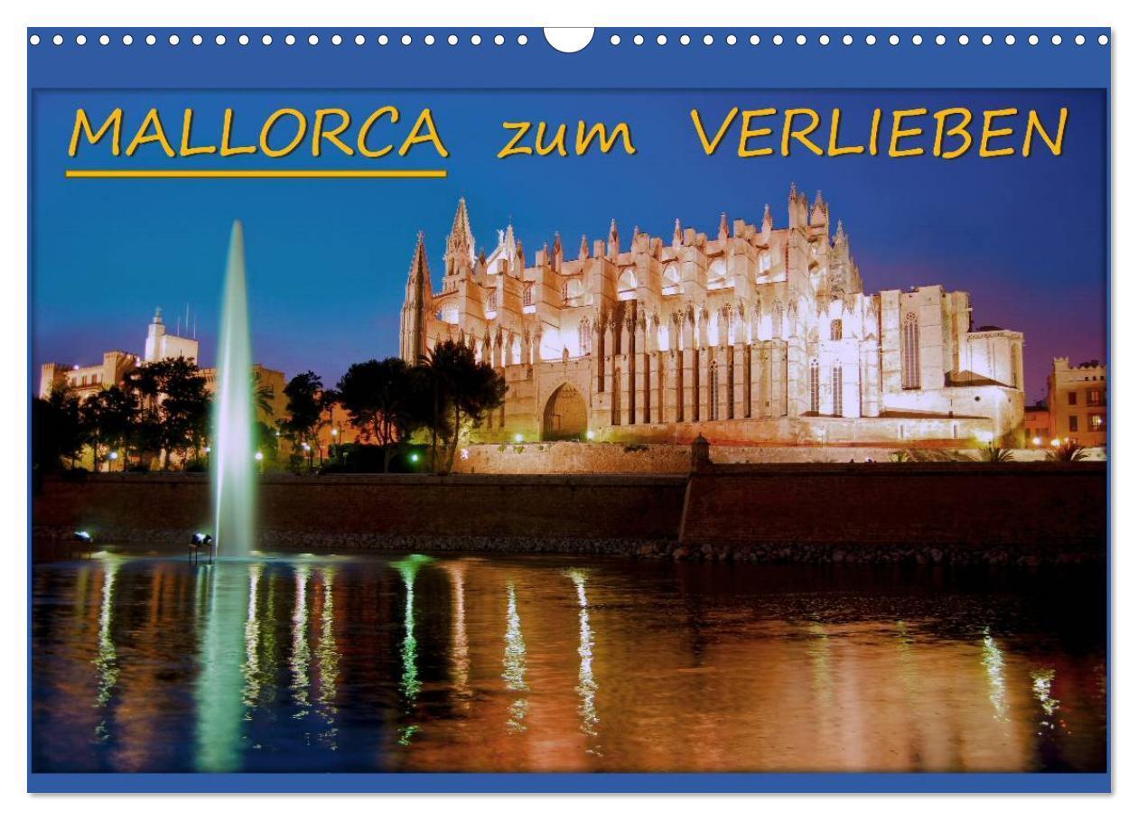 Cover: 9783435828791 | MALLORCA zum VERLIEBEN (Wandkalender 2025 DIN A3 quer), CALVENDO...