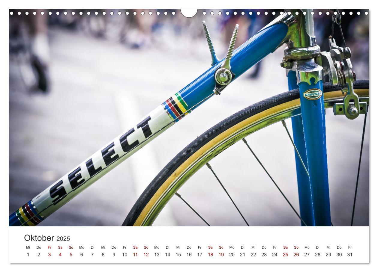 Bild: 9783435098408 | Stahlrenner - Rennrad-Klassiker aus Europa (Wandkalender 2025 DIN...