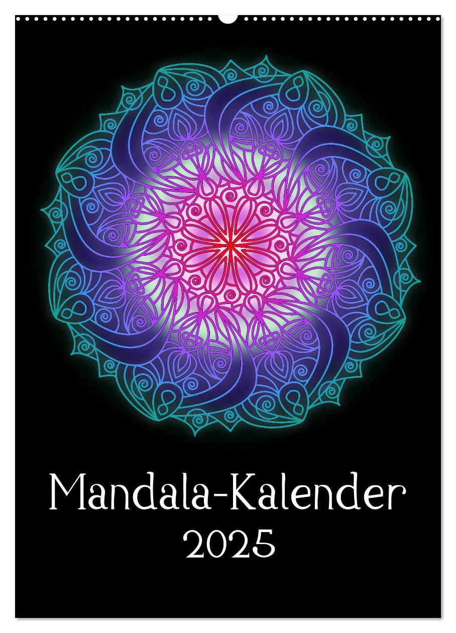 Cover: 9783435952410 | Mandala-Kalender 2025 (Wandkalender 2025 DIN A2 hoch), CALVENDO...