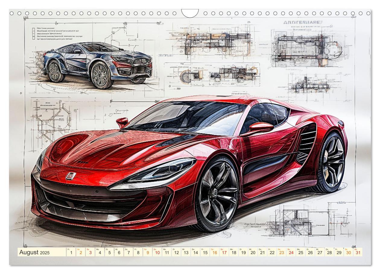 Bild: 9783383878916 | Blickpunkt Auto Design Zukunft (Wandkalender 2025 DIN A3 quer),...