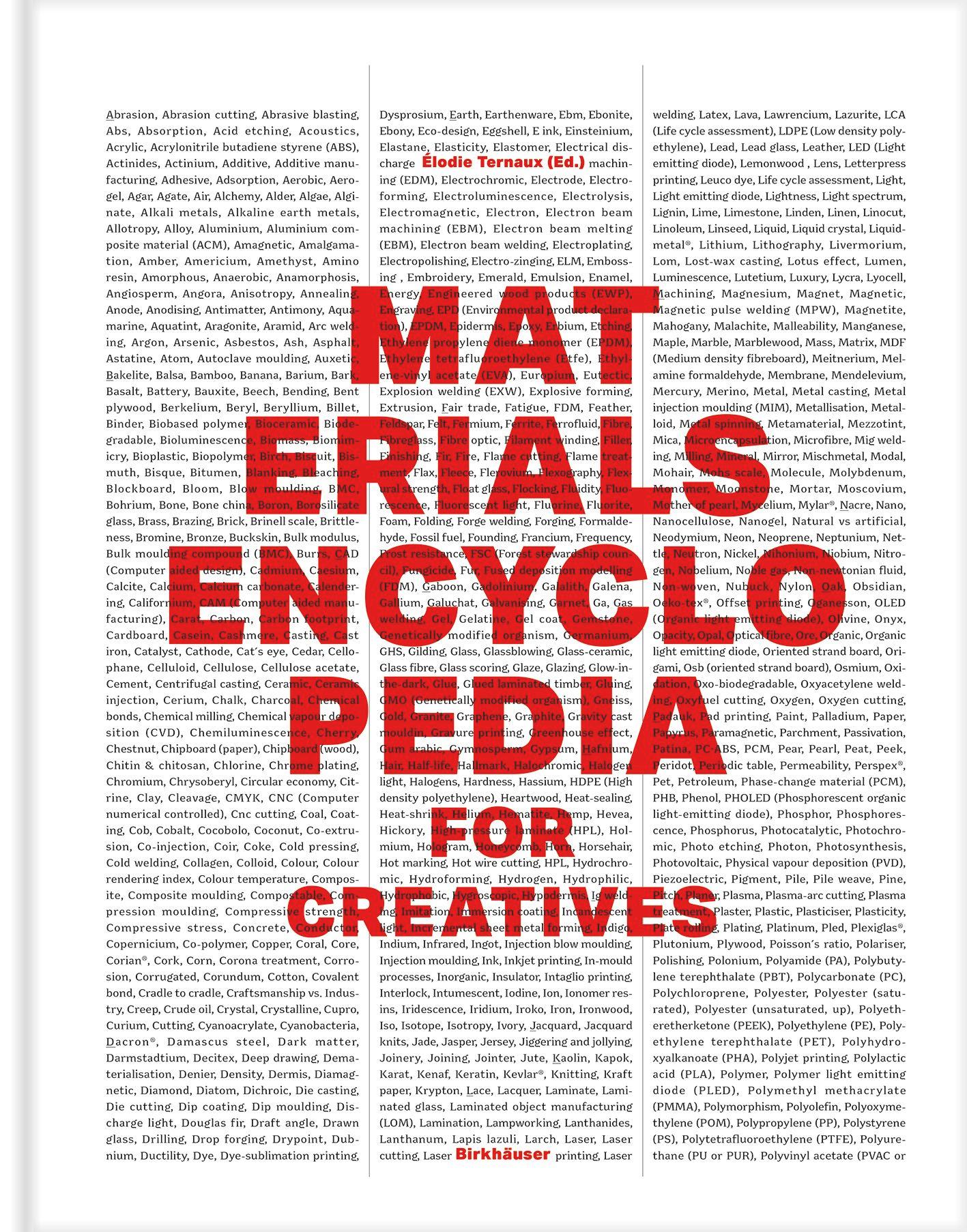 Cover: 9783035622461 | Materials Encyclopedia for Creatives | Élodie Ternaux | Buch | 448 S.