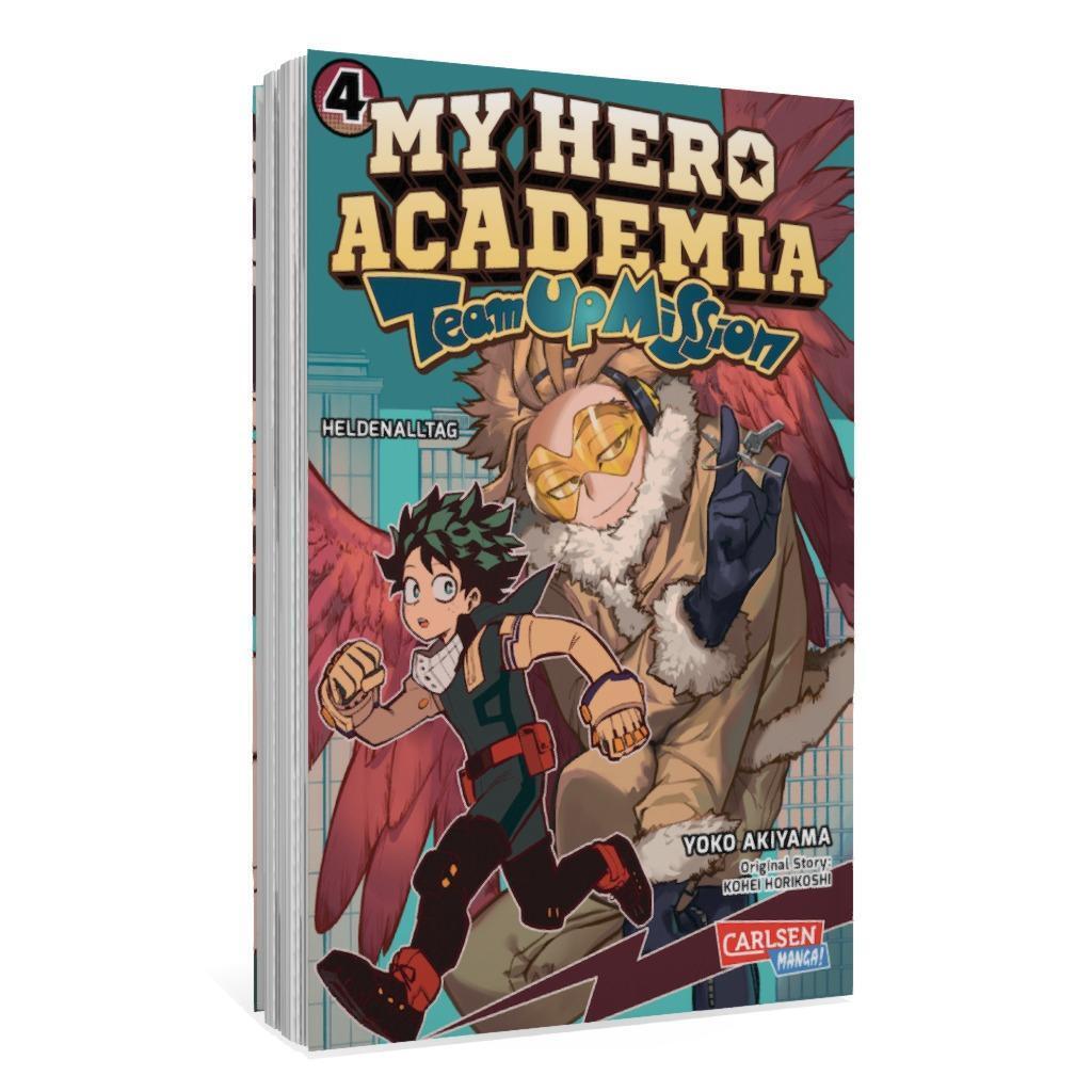 Bild: 9783551795946 | My Hero Academia - Team Up Mission 4 | Kohei Horikoshi (u. a.) | Buch