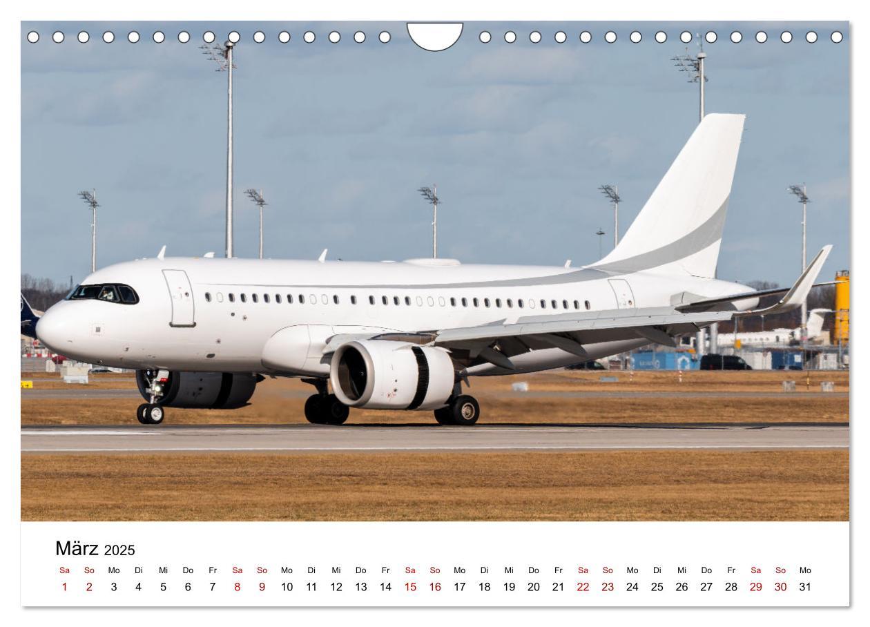 Bild: 9783457220283 | Die Welt der Privatjets (Wandkalender 2025 DIN A4 quer), CALVENDO...