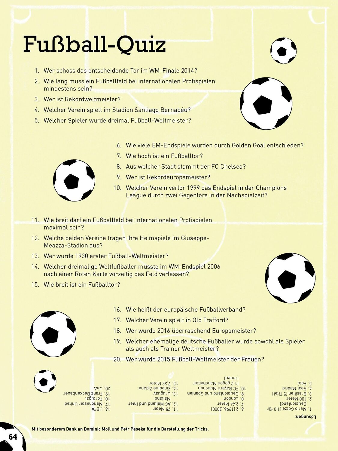 Bild: 9783849911997 | Die besten Fußballtricks - Mit Trainingsposter | Sandra Noa | Buch