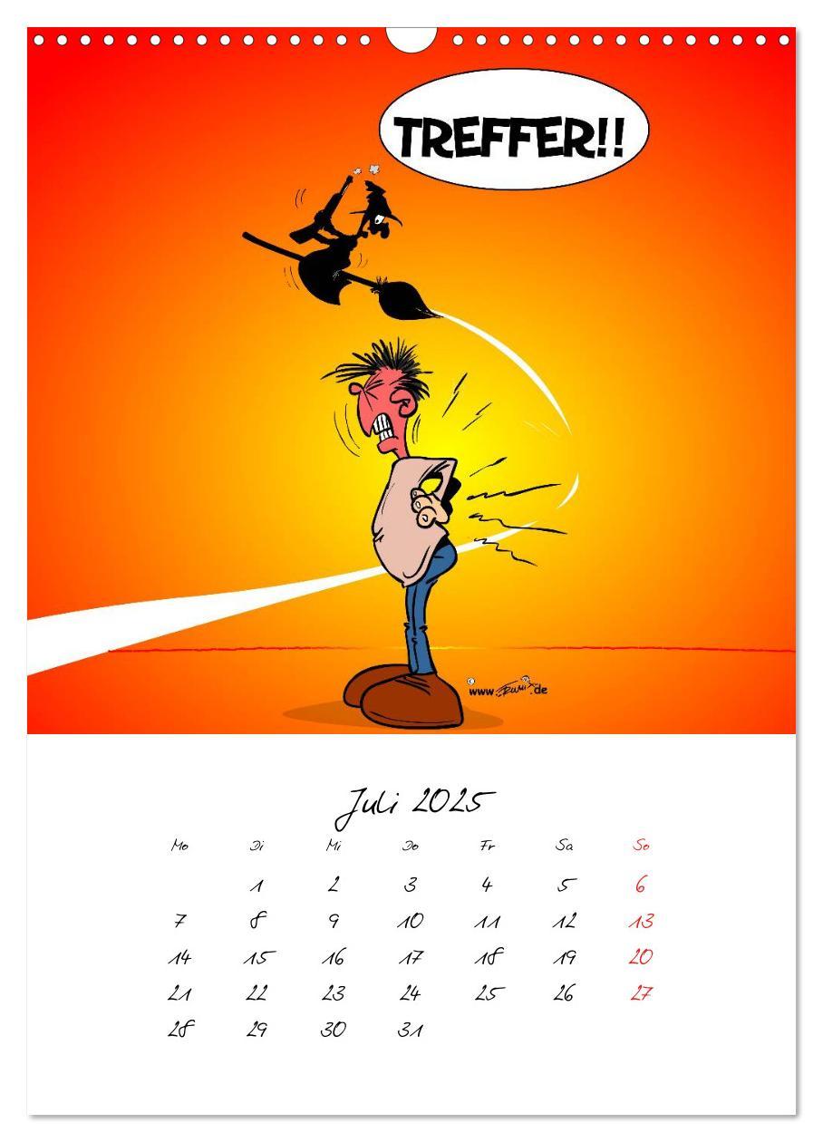 Bild: 9783457045848 | Trumix Cartoons - Gesundheit (Wandkalender 2025 DIN A3 hoch),...