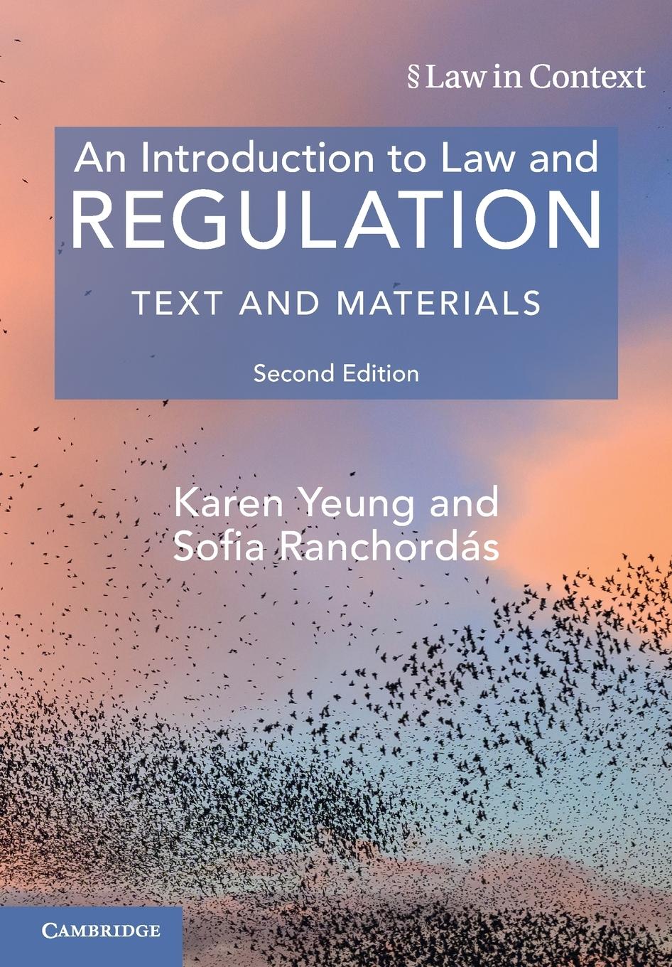 Cover: 9781009379038 | An Introduction to Law and Regulation | Karen Yeung (u. a.) | Buch