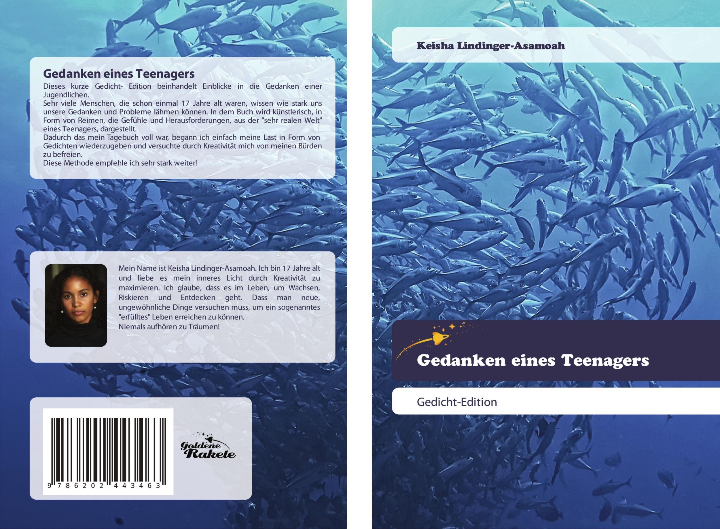 Cover: 9786202443463 | Gedanken eines Teenagers | Gedicht-Edition | Keisha Lindinger-Asamoah