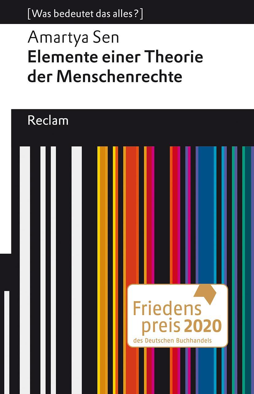 Cover: 9783150140703 | Elemente einer Theorie der Menschenrechte | [Was bedeutet das alles?]