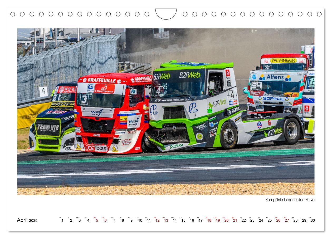 Bild: 9783457157114 | TRUCK RACING - Motorsport in XXL (Wandkalender 2025 DIN A4 quer),...