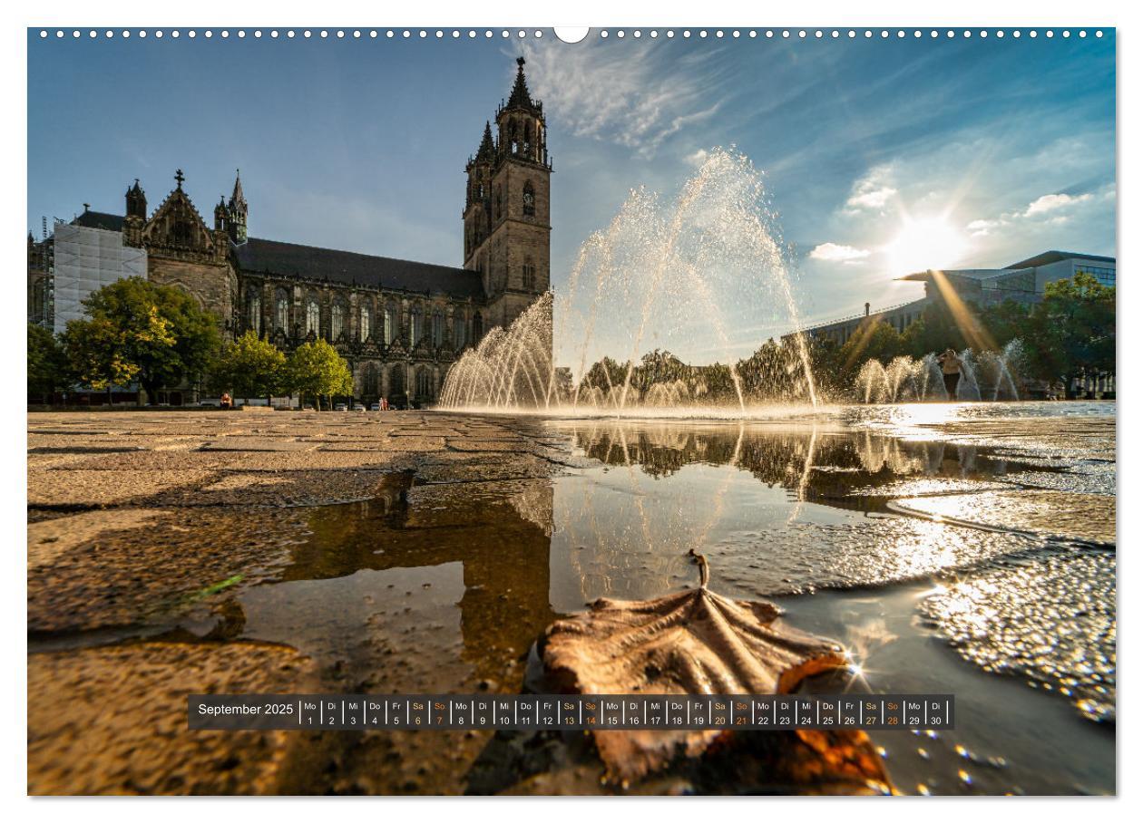 Bild: 9783383830105 | Magdeburg entdecken (Wandkalender 2025 DIN A2 quer), CALVENDO...