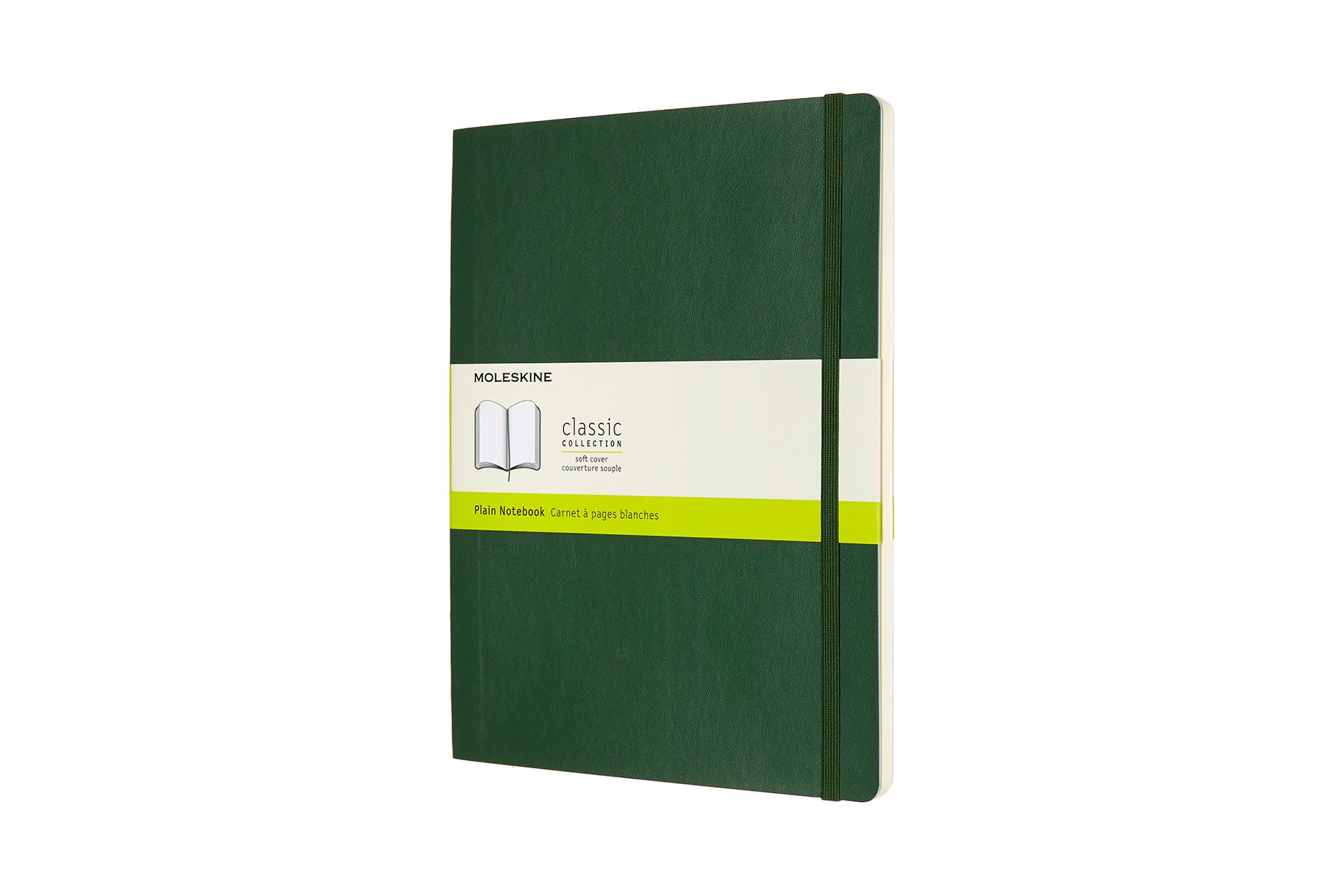 Cover: 8053853600066 | Moleskine Notizbuch XL, Blanko, Myrtengrün | Moleskine | Notizbuch