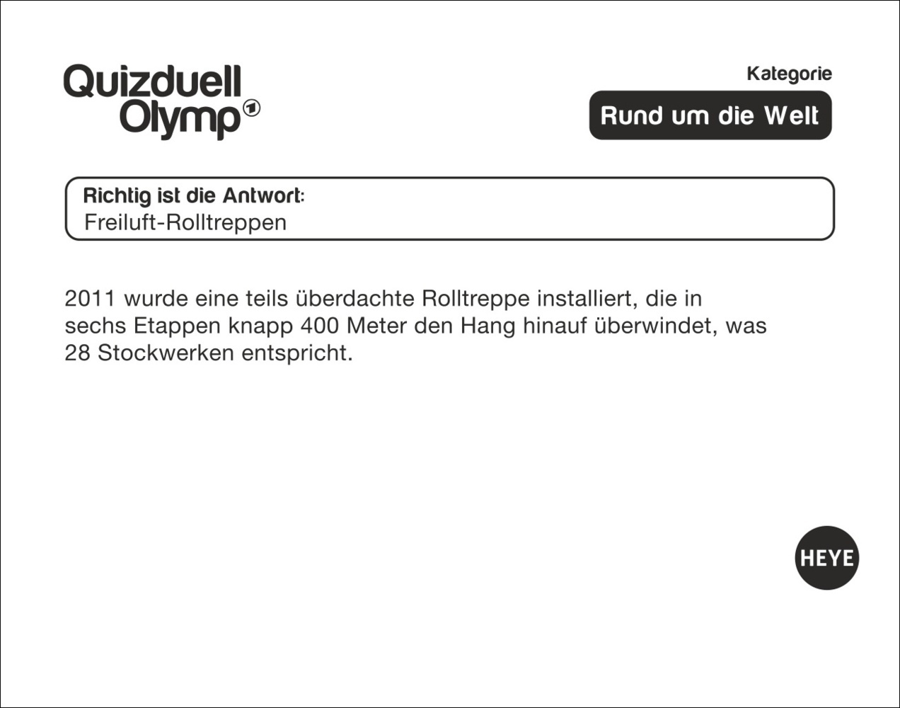 Bild: 9783756408900 | Quizduell Olymp Tagesabreißkalender 2025 | Kalender | Geblockt | 2025