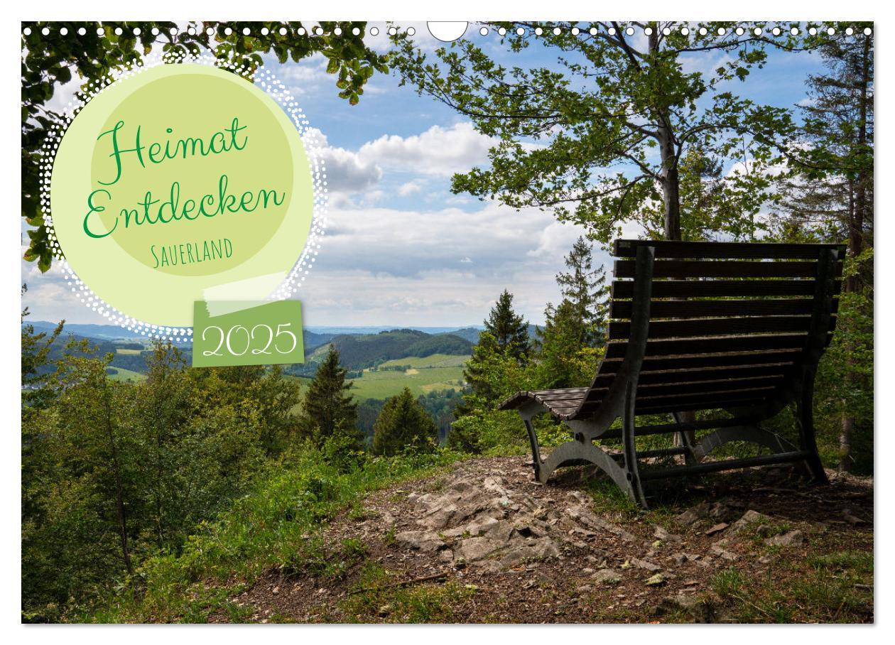 Cover: 9783383896903 | Heimat Entdecken: Sauerland (Wandkalender 2025 DIN A3 quer),...