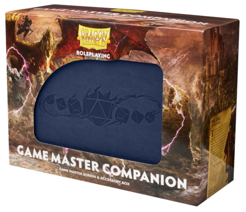 Cover: 5706569500283 | Game Master Companion - Midnight Blue | Dragon Shield Roleplay