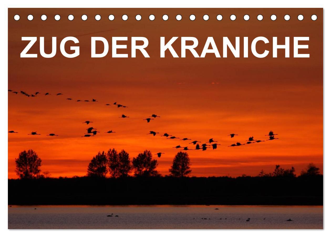 Cover: 9783435603022 | Zug der Kraniche (Tischkalender 2025 DIN A5 quer), CALVENDO...