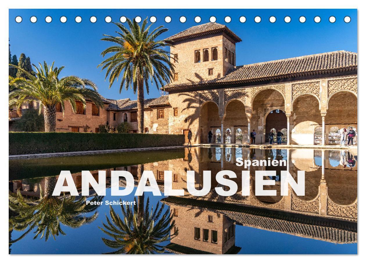 Cover: 9783383763182 | Spanien - Andalusien (Tischkalender 2025 DIN A5 quer), CALVENDO...