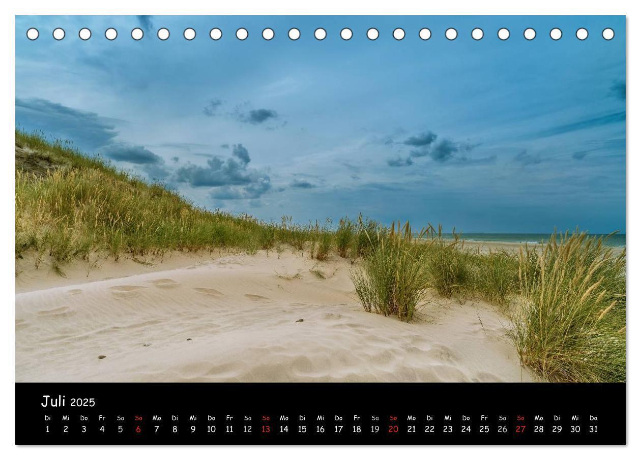 Bild: 9783435678839 | Unterwegs in Dänemark (Tischkalender 2025 DIN A5 quer), CALVENDO...