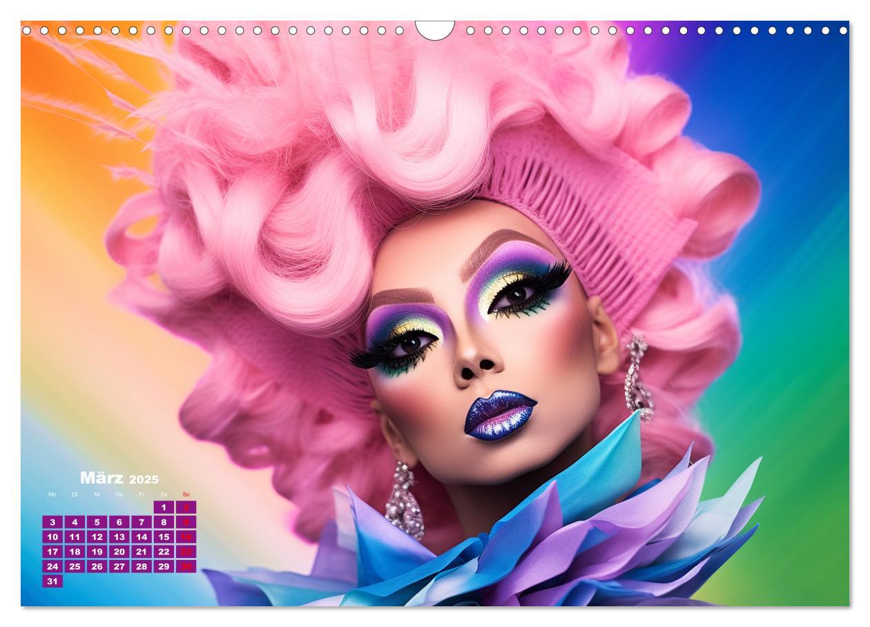 Bild: 9783383894282 | Drag Queens. Glamouröse und wunderschöne Drag-Kunst (Wandkalender...