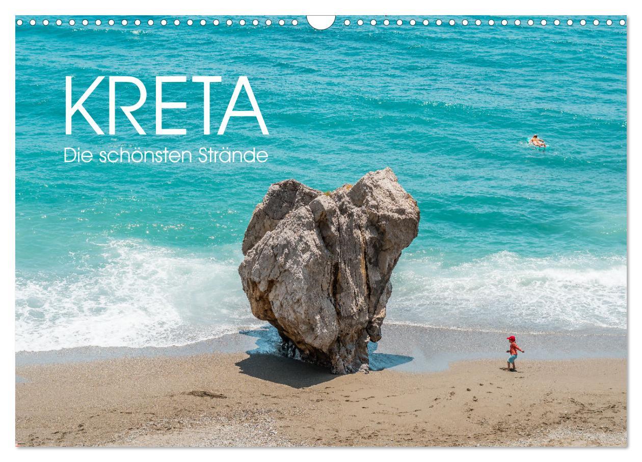 Cover: 9783383926310 | Kreta - Die schönsten Strände (Wandkalender 2025 DIN A3 quer),...