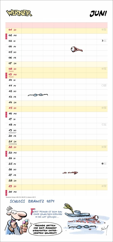 Bild: 9783756405824 | Werner Werkstattplaner 2025 | Rötger Feldmann | Kalender | 14 S.