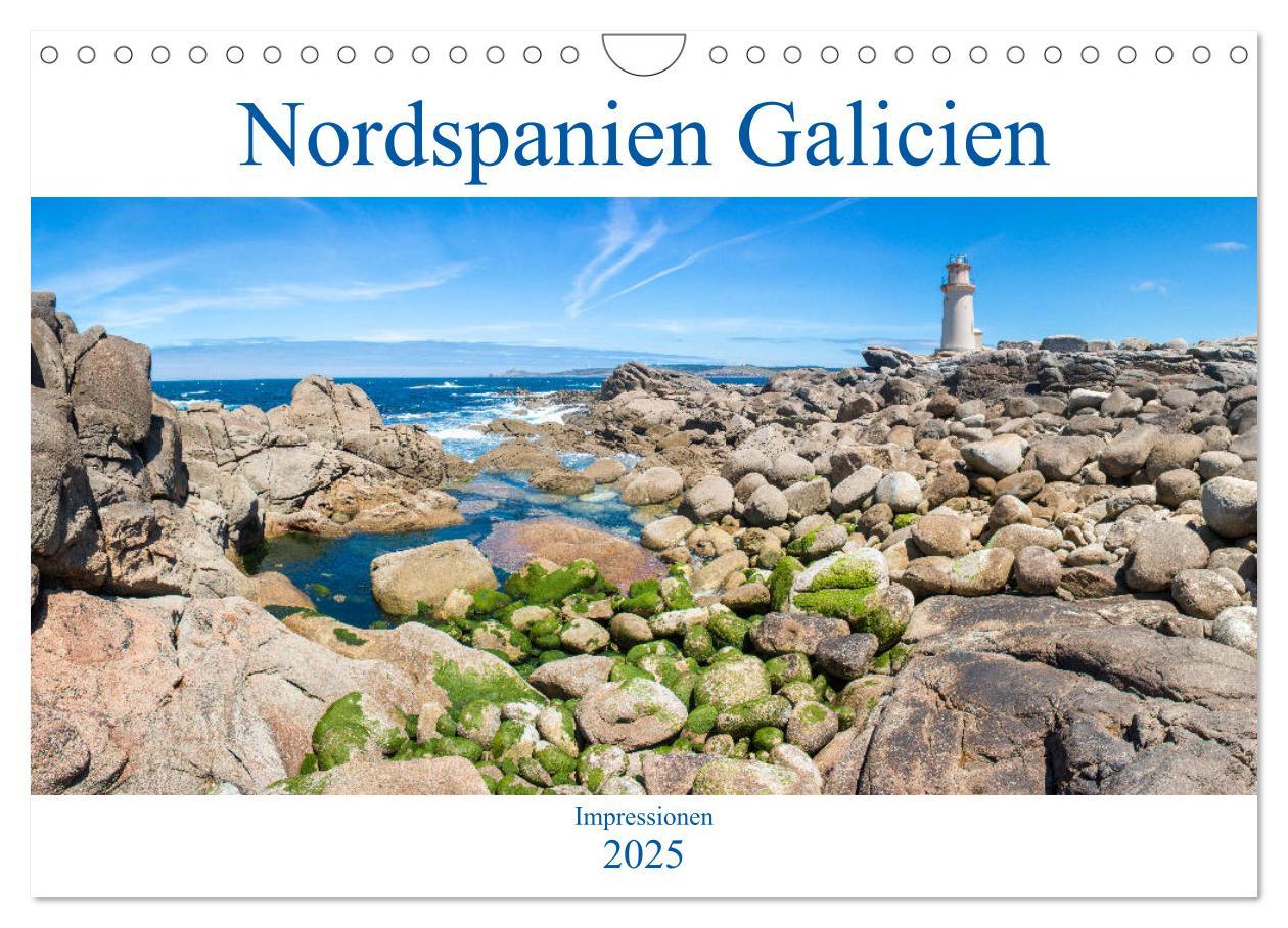 Cover: 9783435287338 | Nordspanien Galicien (Wandkalender 2025 DIN A4 quer), CALVENDO...