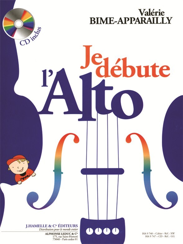 Cover: 9790230797405 | Je débute l'alto (+CD) pour alto | Methode Progressive | Buch + CD