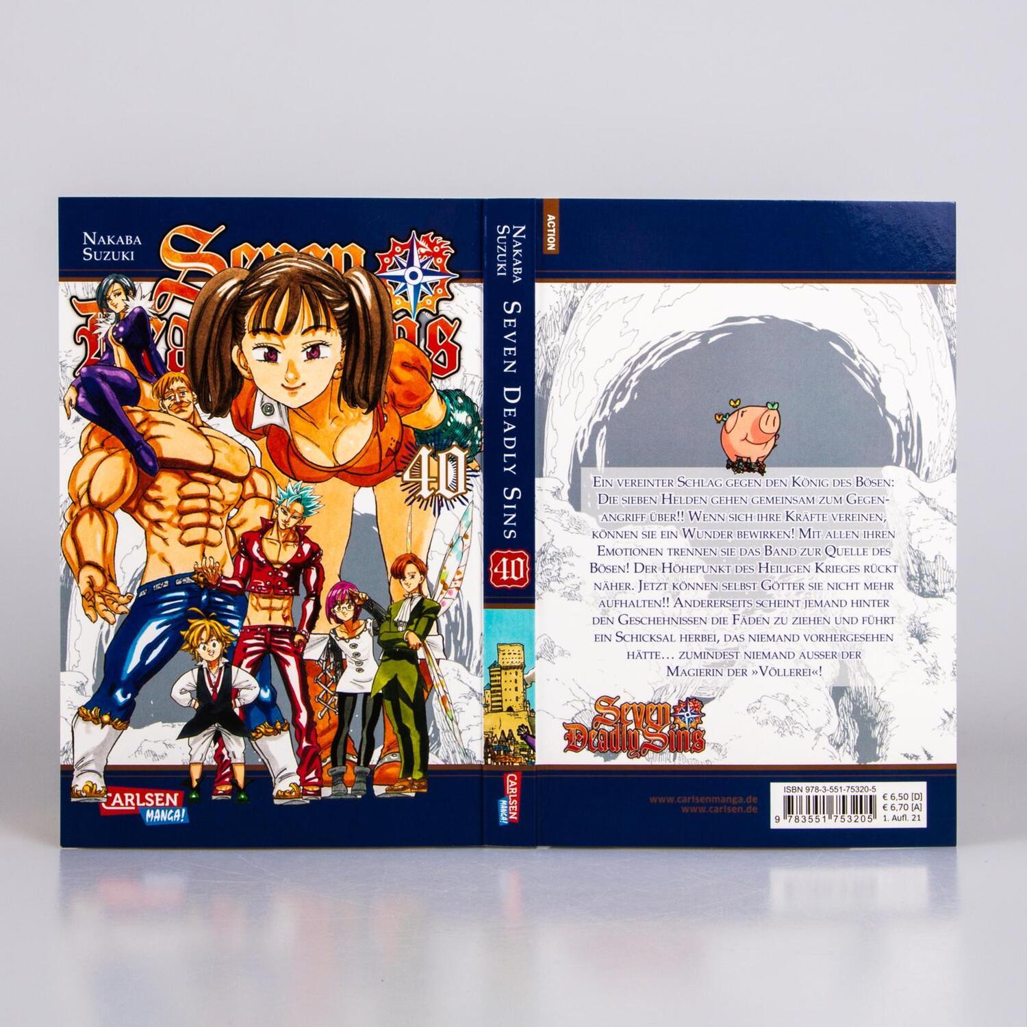 Bild: 9783551753205 | Seven Deadly Sins 40 | Mittelalterliche Fantasy-Action mit Witz | Buch