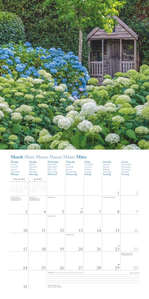 Bild: 4002725988003 | N NEUMANNVERLAGE - English Country Gardens 2025 Broschürenkalender,...