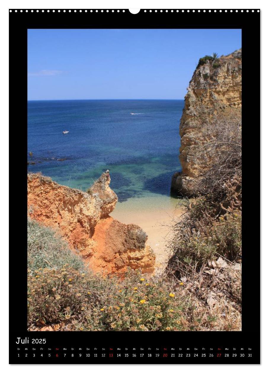 Bild: 9783457069547 | Blickpunkte Algarve (Wandkalender 2025 DIN A2 hoch), CALVENDO...