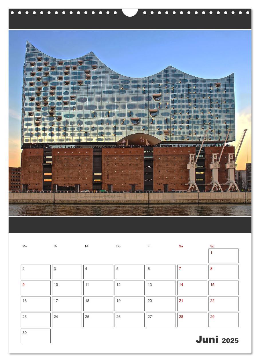 Bild: 9783435857555 | Wahrzeichen Elphi (Wandkalender 2025 DIN A3 hoch), CALVENDO...