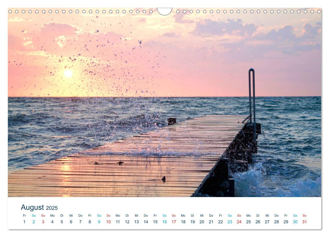 Bild: 9783435113415 | Der Fehmarn-Steg (Wandkalender 2025 DIN A3 quer), CALVENDO...