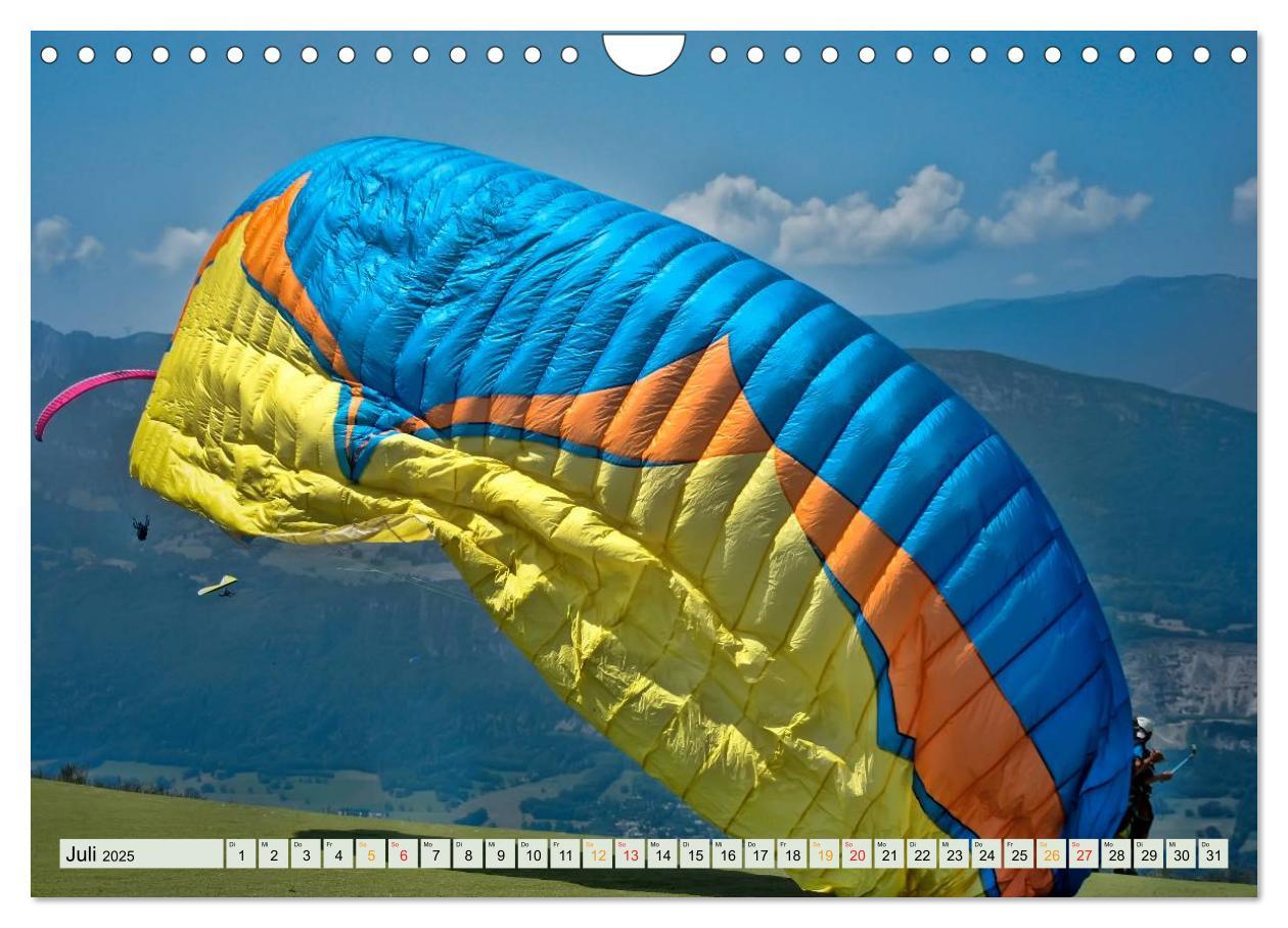 Bild: 9783435479771 | Freiheit und Abenteuer - Paragliding (Wandkalender 2025 DIN A4...