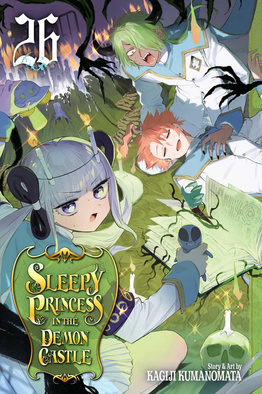 Cover: 9781974749133 | Sleepy Princess in the Demon Castle, Vol. 26 | Kagiji Kumanomata